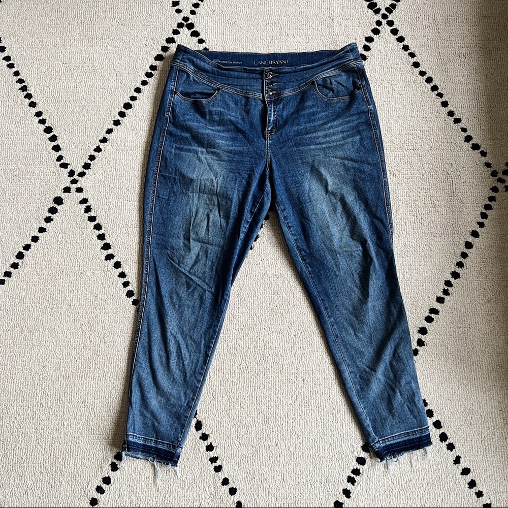 Lane Bryant high rise super stretch skinny Jean